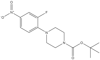 tert-butyl 4-(2-fluoro-4-nitrophenyl)piperazine-1-carboxylate