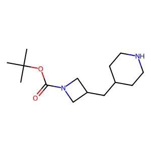 tert-butyl 3-[(piperidin-4-yl)methyl]azetidine-1-carboxylate