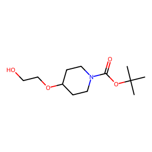 tert-butyl 4-(2-hydroxyethoxy)piperidine-1-carboxylate